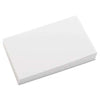 Universal® Unruled Index Cards, 3 x 5, White, 100/Pack - Janitorial Superstore