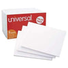 Universal® Unruled Index Cards, 3 x 5, White, 500/Pack - Janitorial Superstore