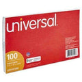 Universal® Ruled Index Cards, 5 x 8, White, 100/Pack - Janitorial Superstore