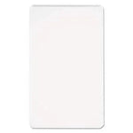 Universal® Clear Laminating Pouches, 5 mil, 2 1/4 X 3 3/4, Business Card Size, 100/Box - Janitorial Superstore