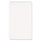 Universal® Clear Laminating Pouches, 5 mil, 2 1/4 X 3 3/4, Business Card Size, 100/Box - Janitorial Superstore