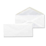 Business Envelope, #10, 4 1/8 x 9 1/2, White, 500/Box - Janitorial Superstore