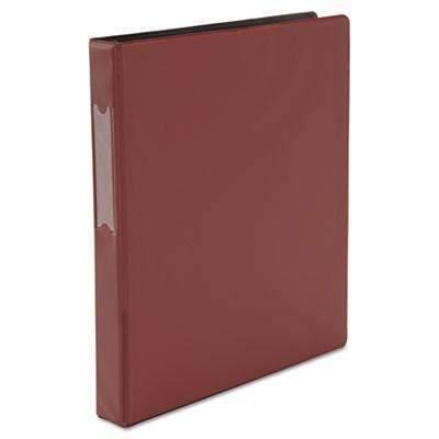 Universal® D-Ring Binder, 1" Capacity, 8-1/2 x 11, Burgundy - Janitorial Superstore