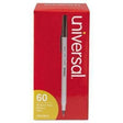 Economy Ballpoint Stick Oil-Based Pen, Black Ink, 60/Pack - Janitorial Superstore