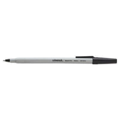 Economy Ballpoint Stick Oil-Based Pen, Black Ink, 60/Pack (UNV15613) - Janitorial Superstore