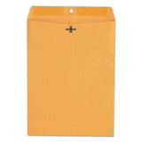 Gummed Side Opening Envelopes, 9x12", Brown-Kraft, 100/Box - Janitorial Superstore