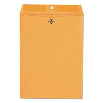 Gummed Side Opening Envelopes, 9x12", Brown-Kraft, 100/Box - Janitorial Superstore