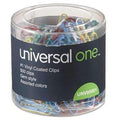 Universal Plastic-Coated Wire Paper Clips 500/Pack - Janitorial Superstore