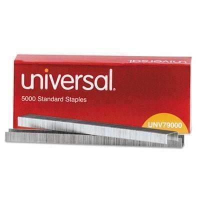 Universal Standard Chisel Point, 210 Strip Count Staples, 5,000/Box - Janitorial Superstore