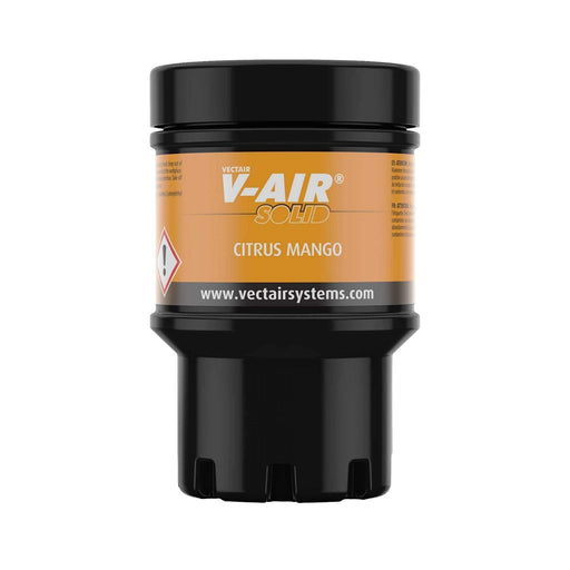 Vectair V-Air Solid Citrus Mango Refill, 60 Day Solid Multi-Phasing Passive Odor (V-SOLID CITRUS) - Janitorial Superstore