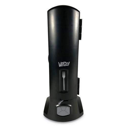 WeGo Heavy Duty Spoons for Dispenser, Black, 1,000cs - Janitorial Superstore