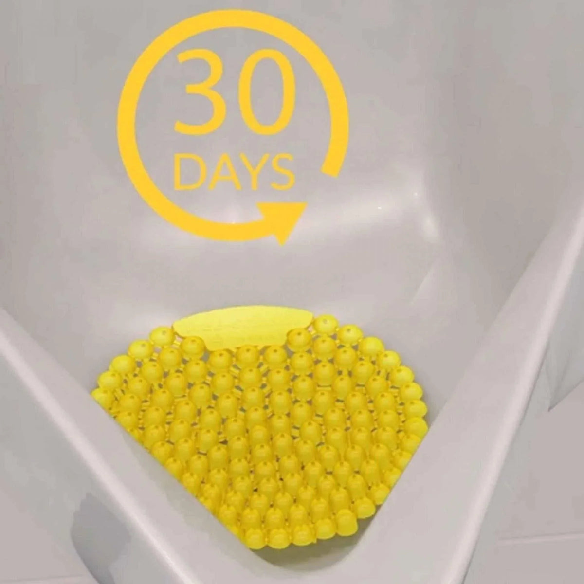 Vectair Wee-Screen 30 Day Citrus Mango Scented Bubble Urinal Screens with Splash Protection (WEE-SCRN CITRUS) - Janitorial Superstore