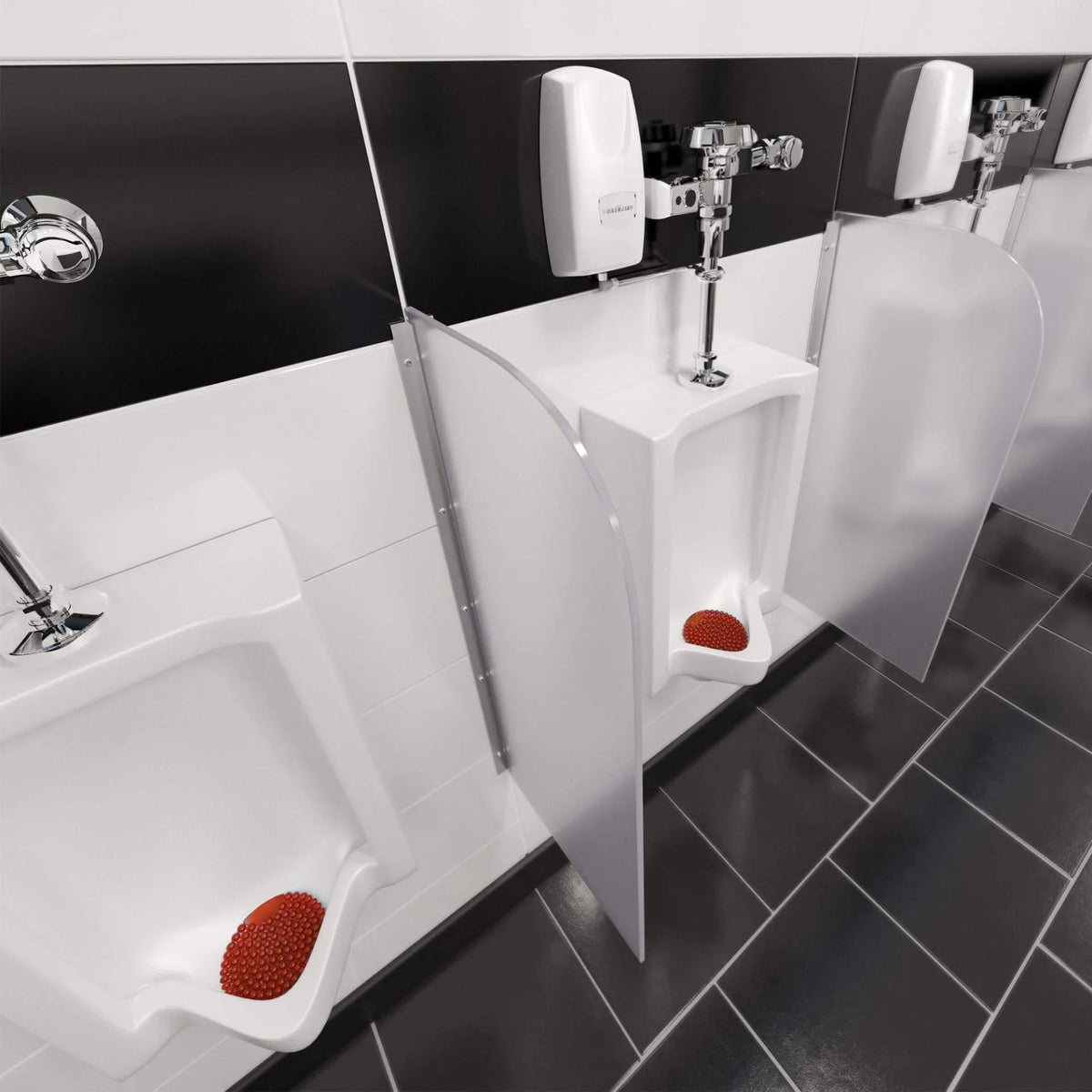 Vectair Wee-Screen 30 Day Citrus Mango Scented Bubble Urinal Screens with Splash Protection (WEE-SCRN CITRUS) - Janitorial Superstore