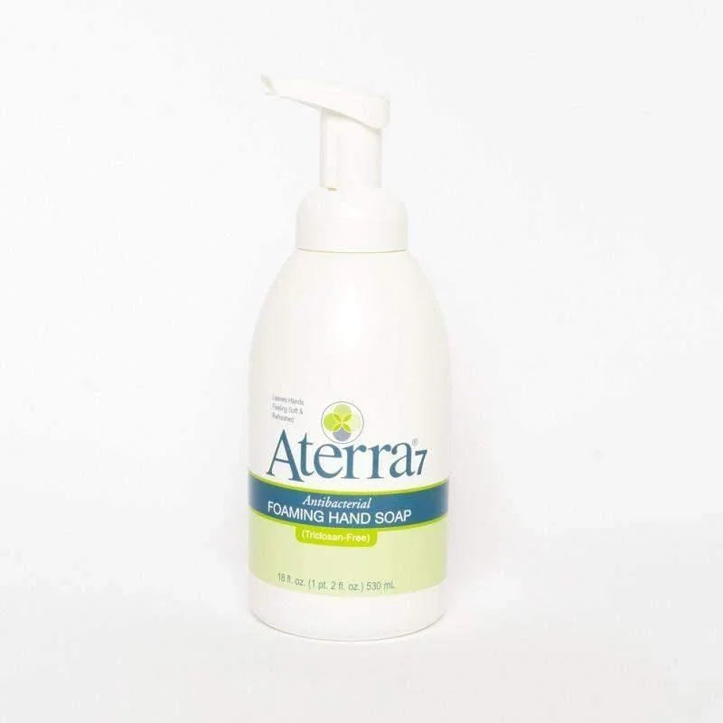 Aterra Premium Foaming Antibacterial Hand Soap, 18 oz (12007-18) - Janitorial Superstore