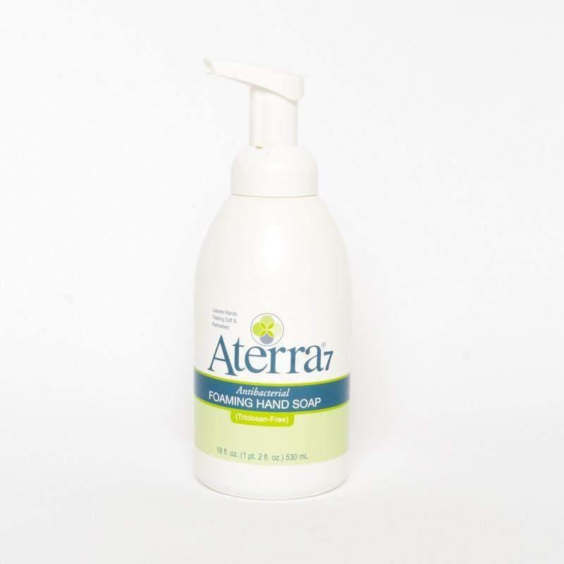 Aterra Premium Foaming Antibacterial Hand Soap, 18 oz (12007-18) - Janitorial Superstore