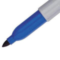 Sharpie® Fine Point Permanent Marker, Blue, 12 Pk - Janitorial Superstore