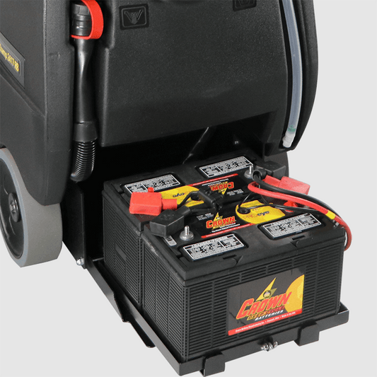 Champ 2417 RB Mini Ride On Scrubber AGM Batteries (#7609002) - Janitorial Superstore