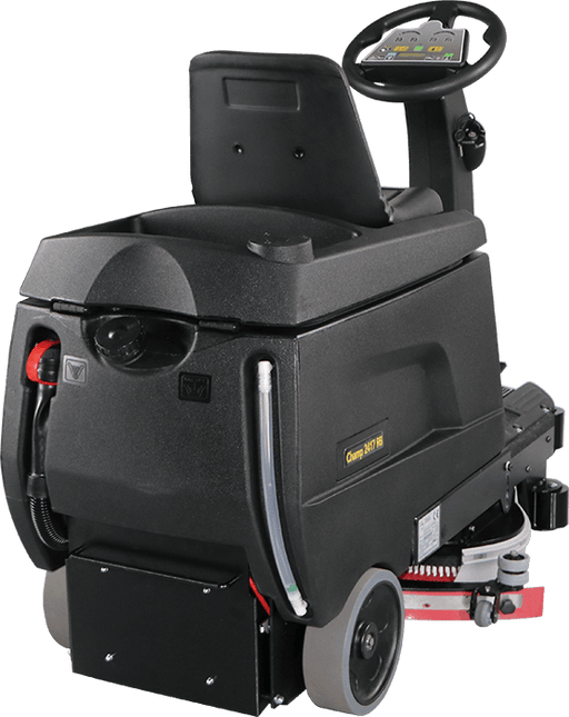 Champ 2417 RB Mini Ride On Scrubber AGM Batteries - Janitorial Superstore