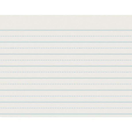 Pacon Ruled Newsprint Practice Paper with Skip Space, 1" Long Way, Grade 1, 500/Pk - Janitorial Superstore