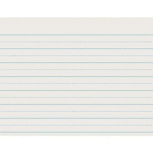 Pacon Ruled Newsprint Practice Paper with Skip Space, 1" Long Way, Grade 1, 500/Pk - Janitorial Superstore