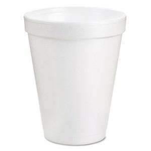 White Insulated Foam Cups 12oz 1000cs - Janitorial Superstore