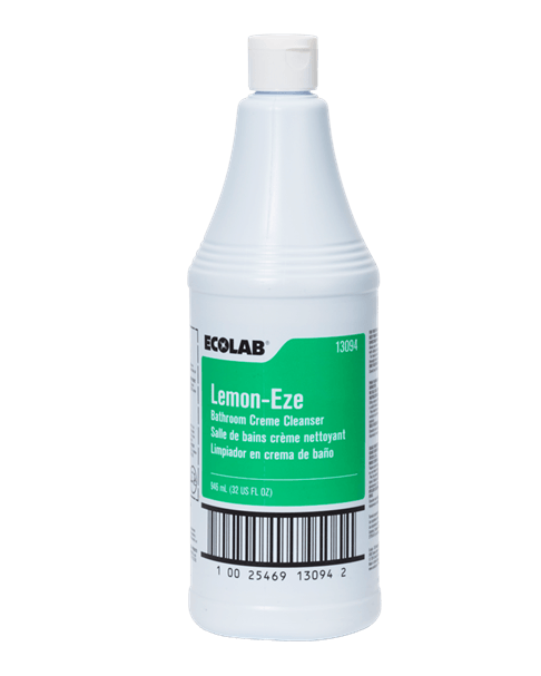Ecolab Lemon-Eze Creme Cleanser - Janitorial Superstore