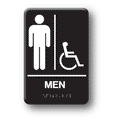 Men's Handicap Restroom Sign - Janitorial Superstore