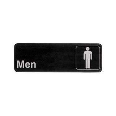 Men Restroom Bathroom Sign - Janitorial Superstore