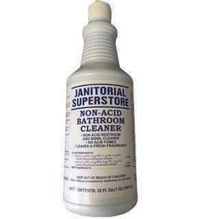 Bathroom Cleaner & Disinfectant, Non Acid Quart - Janitorial Superstore
