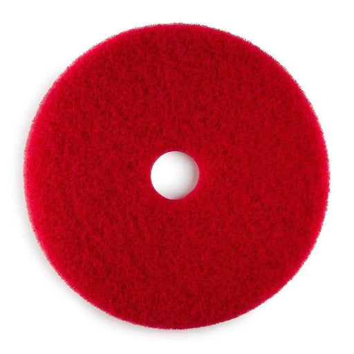 JanWise Red Scrubbing Pad - Janitorial Superstore