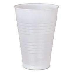 Translucent Plastic Cold Cups, 10 oz, Polypropylene, 100 Cups/Sleeve, 10 Sleeves/Carton - Janitorial Superstore