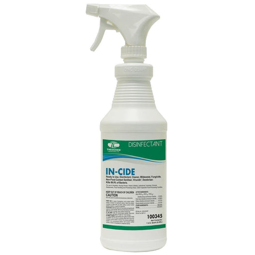 Theochem In-Cide RTU Hospital Grade Disinfectant (Fresh Scent)(5892) - Janitorial Superstore