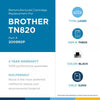 JSS Remanufactured Toner Cartridge For Brother TN820 - Janitorial Superstore