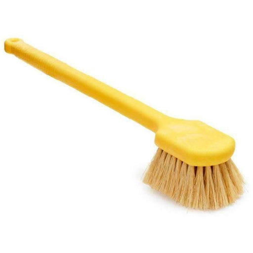 20" Utility Brush Yellow - Janitorial Superstore