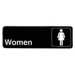 Womens Restroom Bathroom Sign - Janitorial Superstore